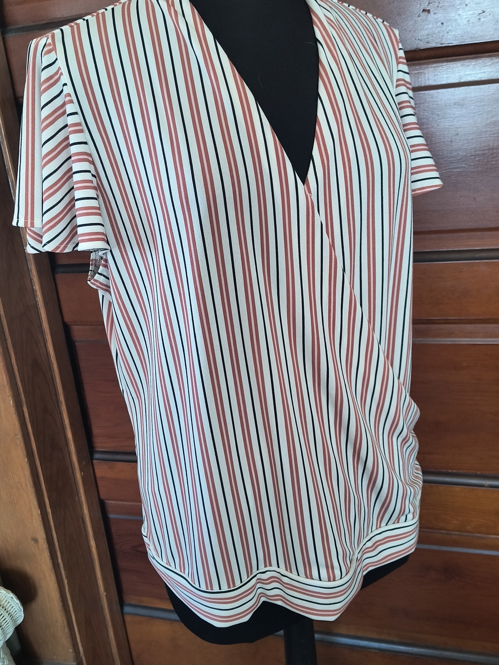 Adrianna Papell Faux wrap top